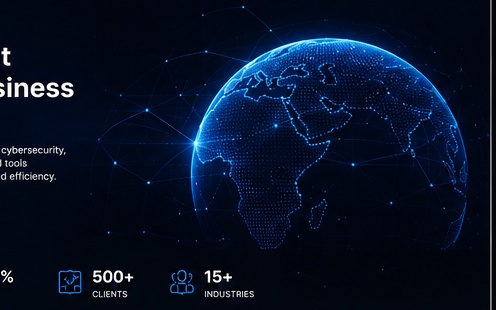 Connected digital globe representing ForgeAx technology services